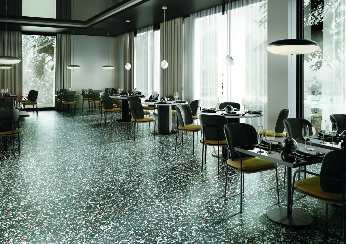 Terrazzo und Terracotta, Raumbild Casalgrande Padana